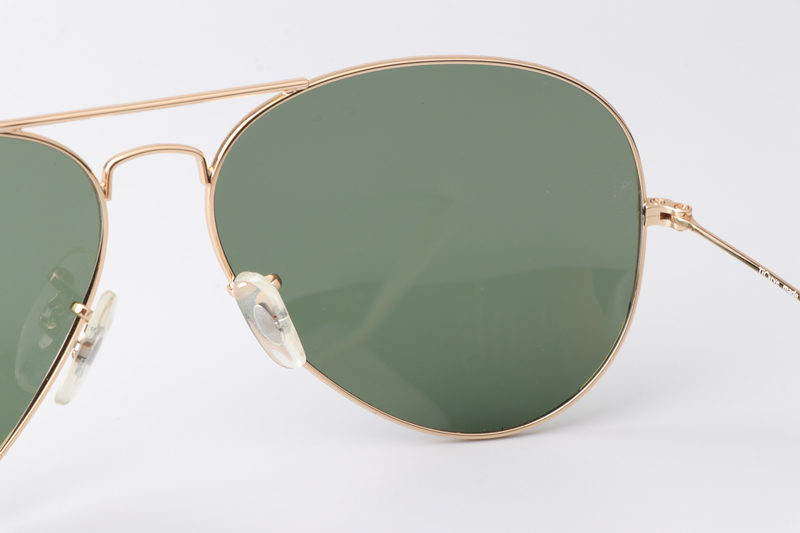TC3026 Sunglasses Polarized Gold Green