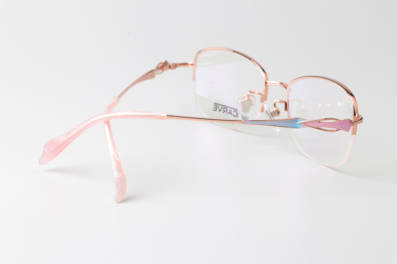 TC80013 Eyeglasses Rose Gold