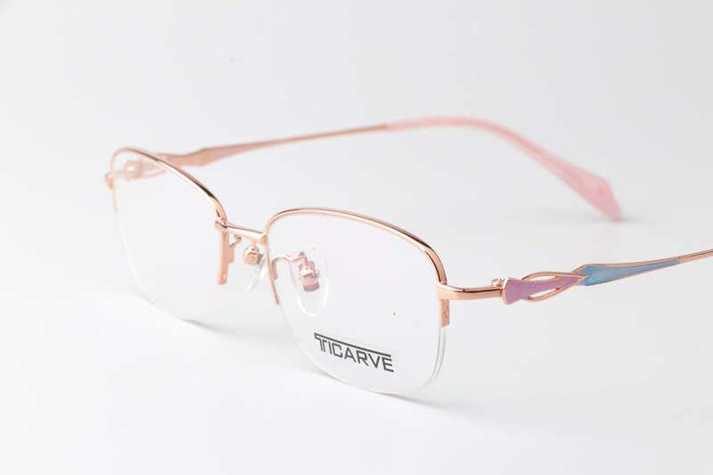 TC80013 Eyeglasses Rose Gold