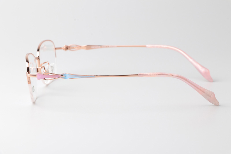 TC80013 Eyeglasses Rose Gold