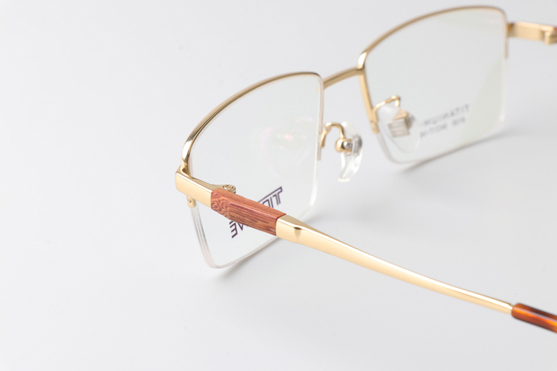 TC8130 Eyeglasses Gold