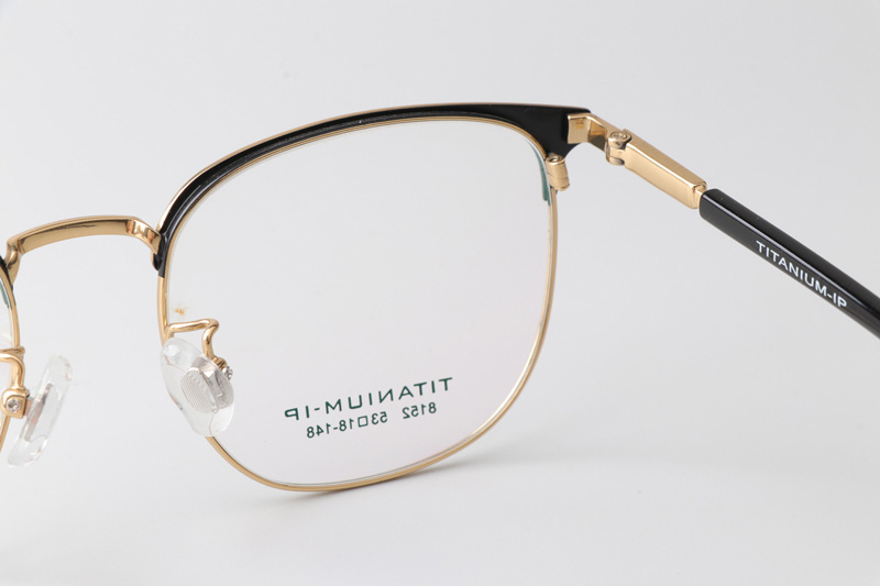 TC8152 Eyeglasses Black Gold