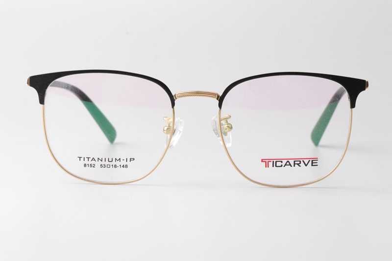 TC8152 Eyeglasses Black Gold
