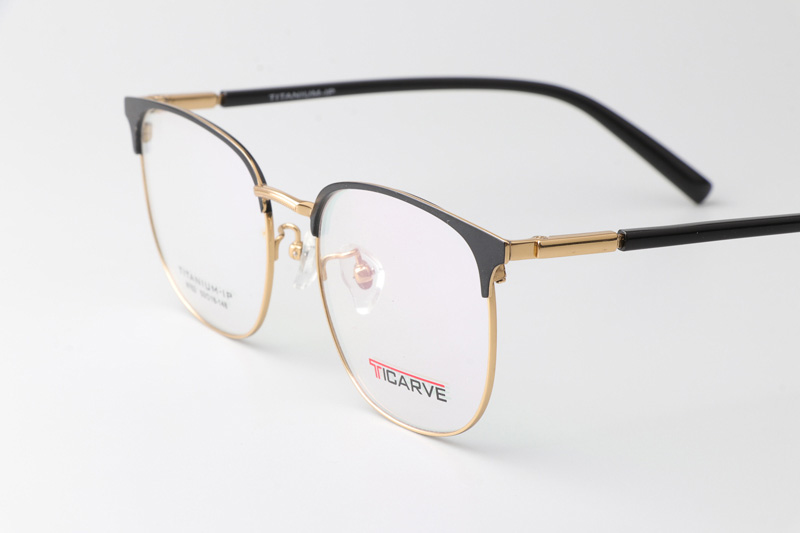 TC8152 Eyeglasses Black Gold