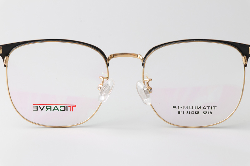 TC8152 Eyeglasses Black Gold