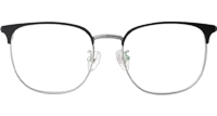 TC8152 Eyeglasses Black Silver