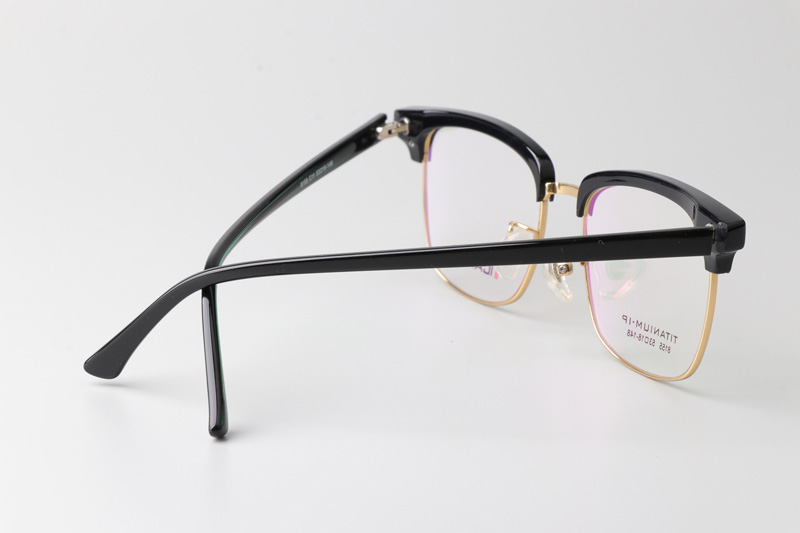 TC8155 Eyeglasses Black Gold