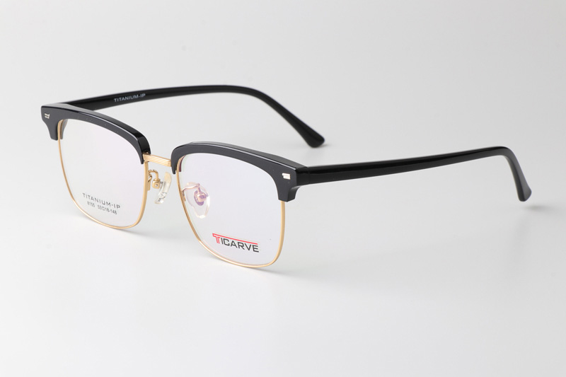 TC8155 Eyeglasses Black Gold