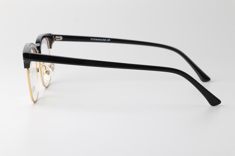 TC8155 Eyeglasses Black Gold