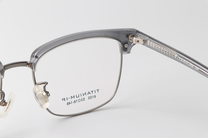 TC8155 Eyeglasses Gray Gunmetal