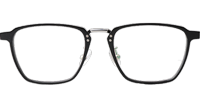 TCS3062 Eyeglasses Black Silver