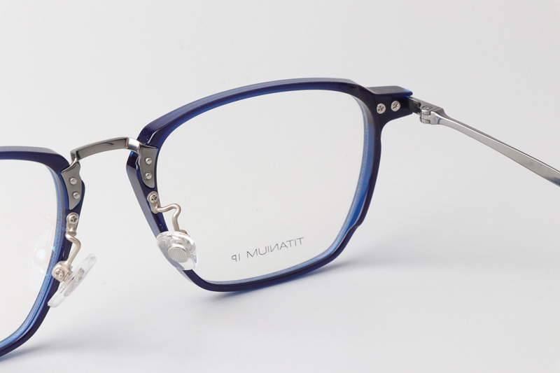 TCS3062 Eyeglasses Blue Gunmetal