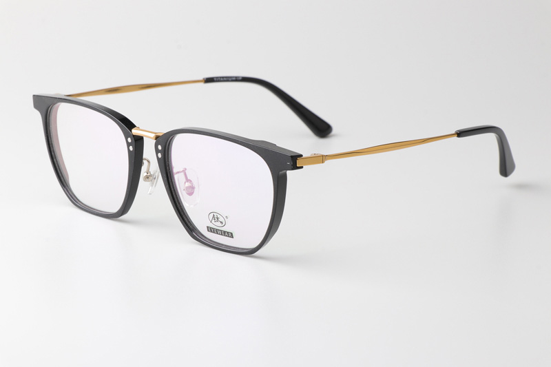 TCS3064 Eyeglasses Black Gold