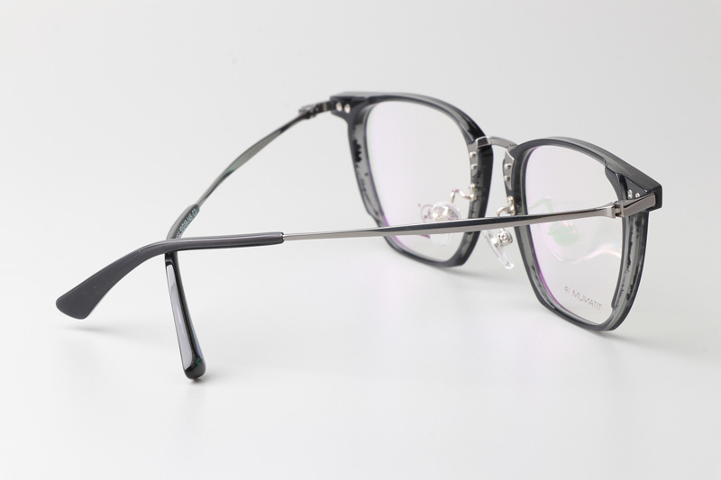 TCS3064 Eyeglasses Black Gunmetal