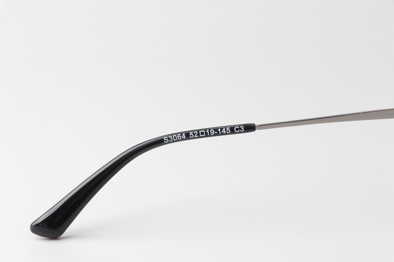 TCS3064 Eyeglasses Black Gunmetal