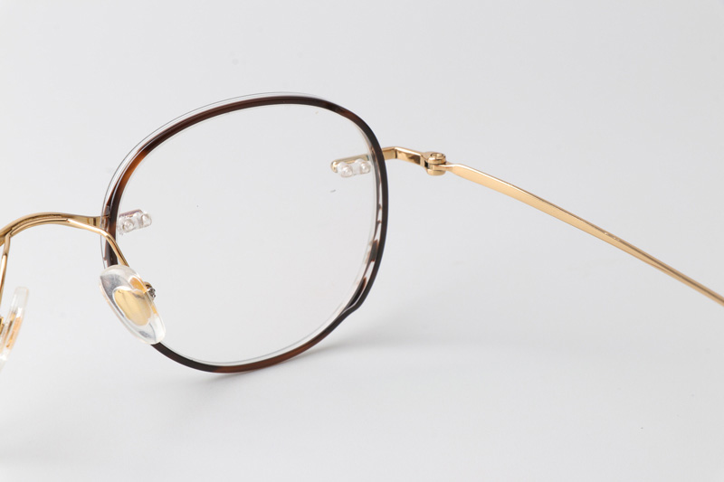 TCS3080 Eyeglasses Tortoise Gold