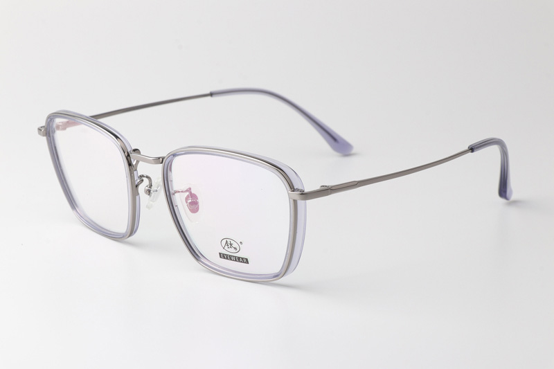 TCS3091 Eyeglasses Clear Gunmetal