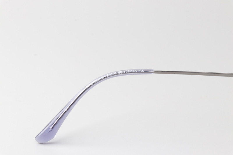 TCS3091 Eyeglasses Clear Gunmetal