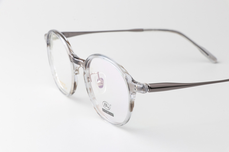 TCS3104 Eyeglasses Clear Brown