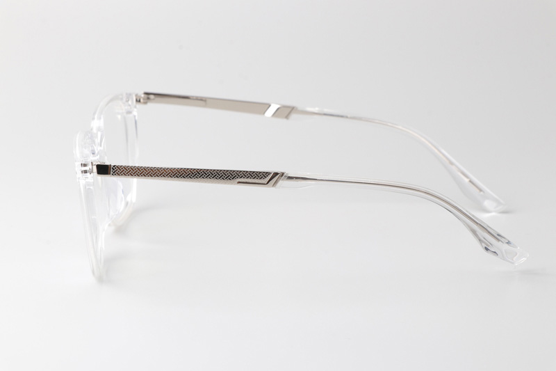 TCS3111 Eyeglasses Clear Silver
