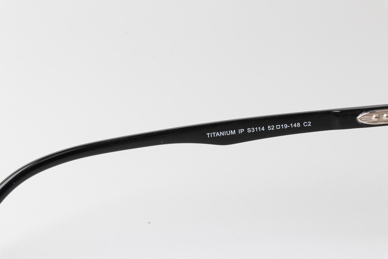 TCS3114 Eyeglasses Black Gold