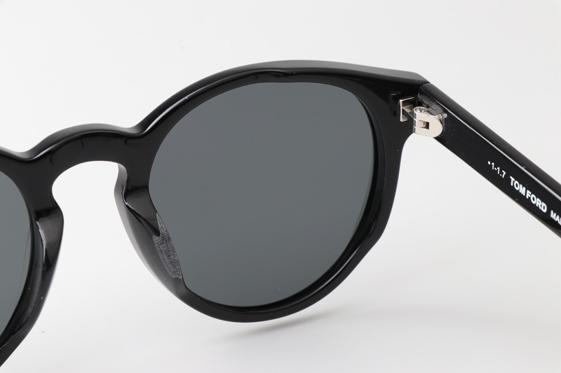 TF0591 Sunglasses Black Gray