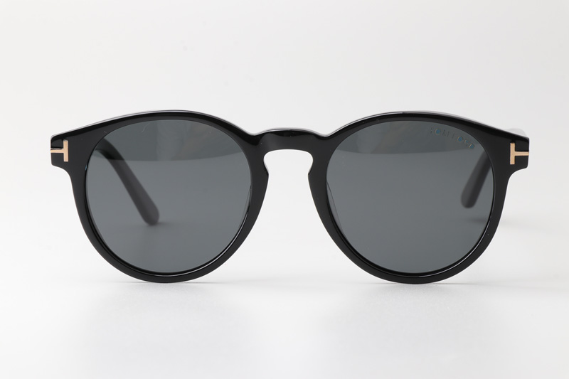 TF0591 Sunglasses Black Gray