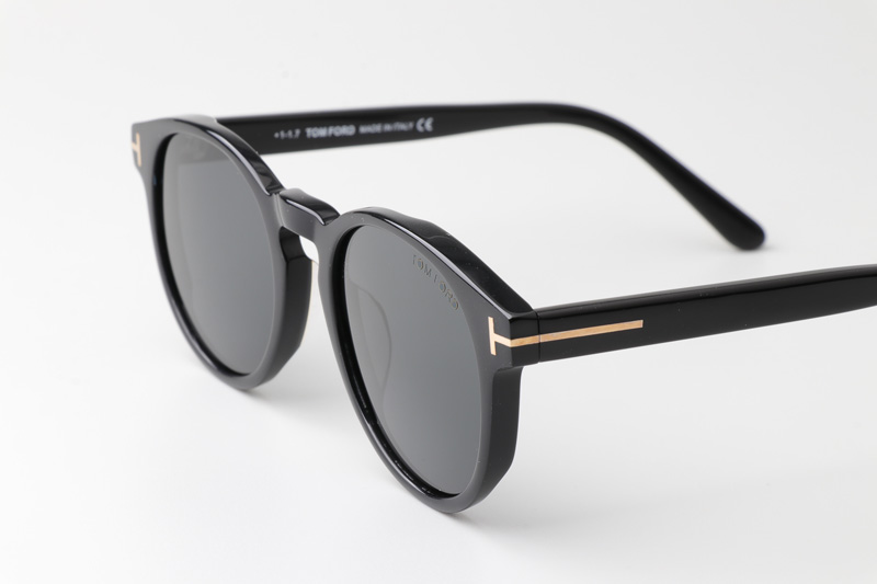 TF0591 Sunglasses Black Gray