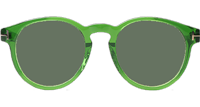 TF0591 Sunglasses Green Gray