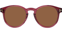 TF0591 Sunglasses Red Brown