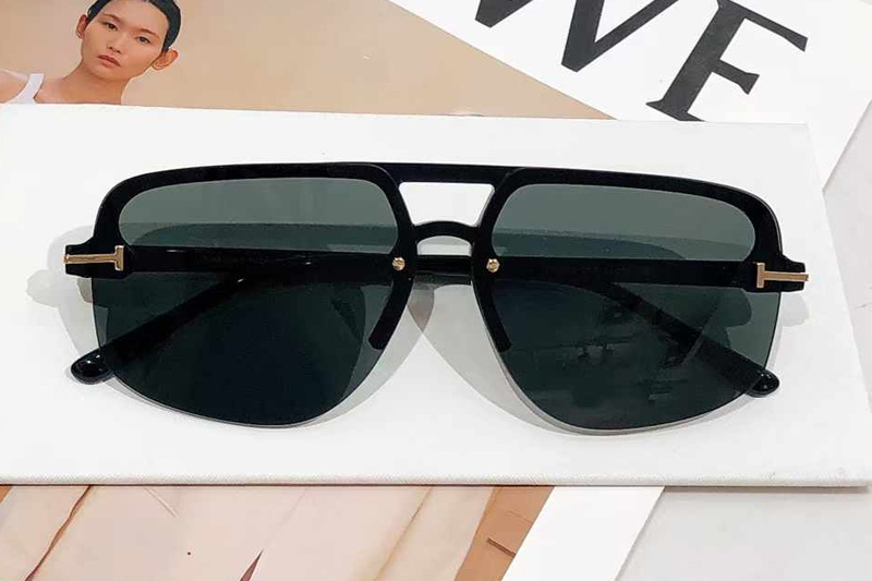 TF1003 Sunglasses Black Gray