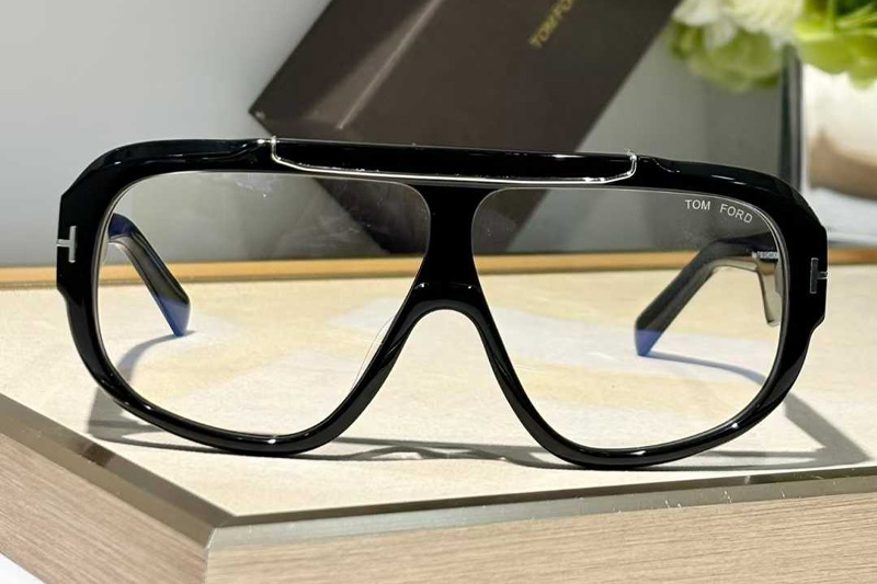 TF1093 Eyeglasses Black Silver