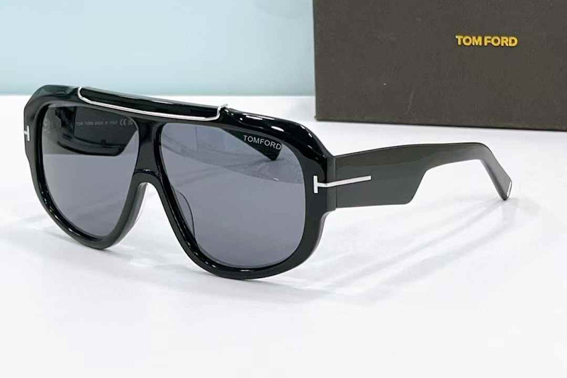 TF1093 Sunglasses Black Gray