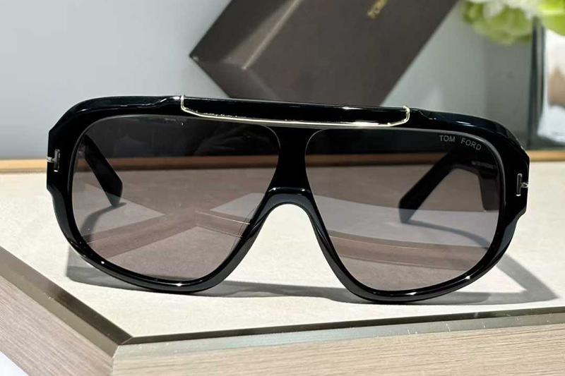 TF1093 Sunglasses Black Gray