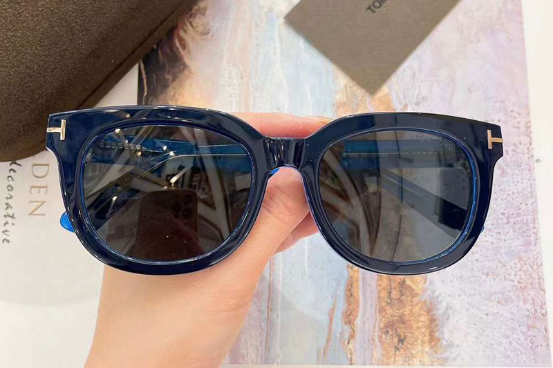 TF211 Sunglasses Blue Gray