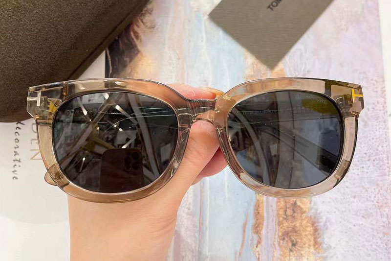 TF211 Sunglasses Brown Gray