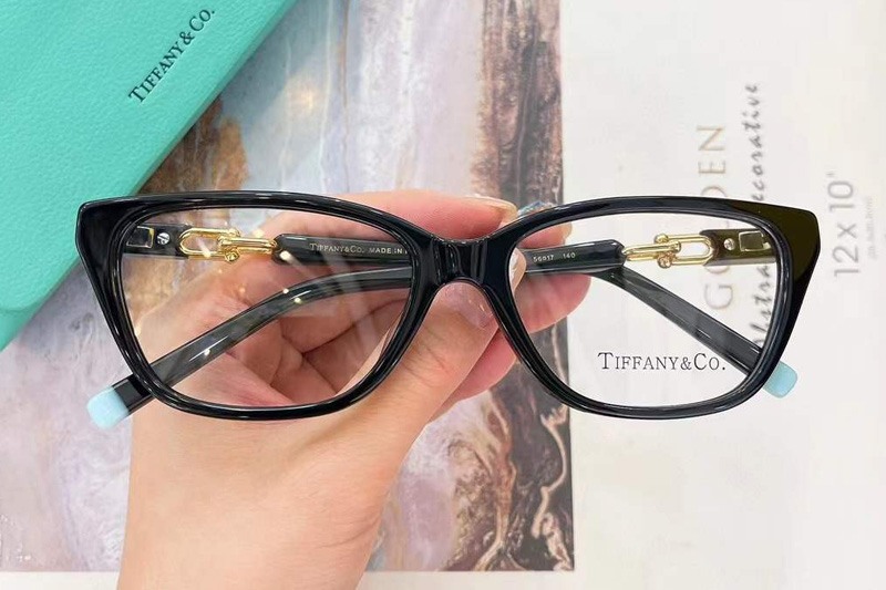 TF2229 Eyeglasses Black Gold