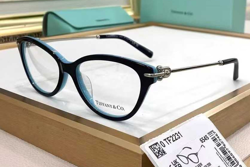 TF2231 Eyeglasses Black Blue