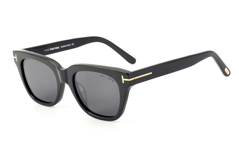 TF237 Sunglasses Black Gray