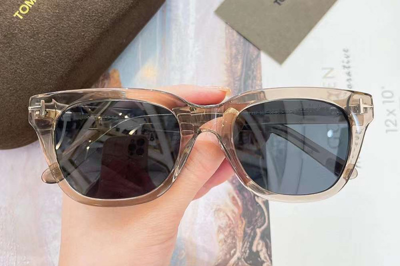 TF237 Sunglasses Brown Gray