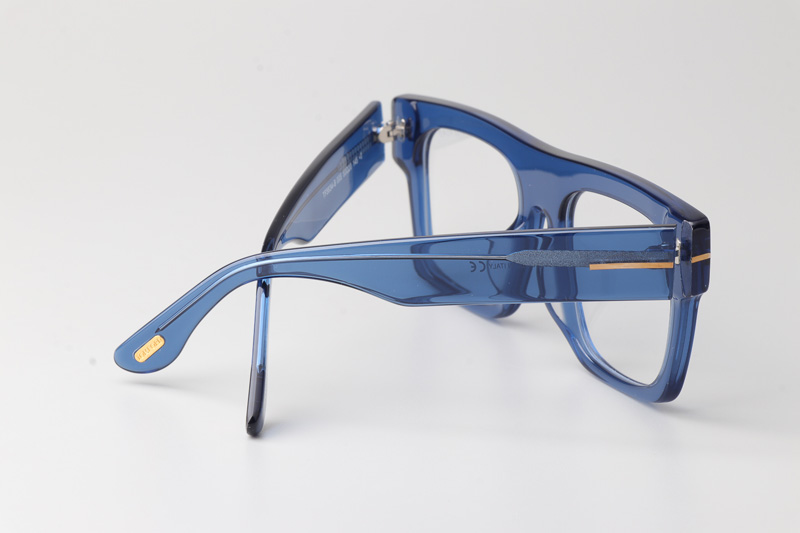 TF5634-B Eyeglasses Transparent Blue