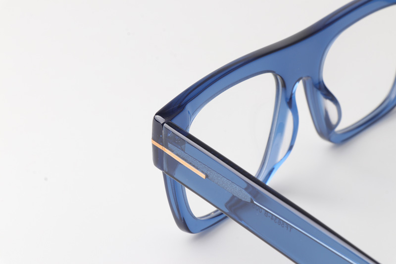 TF5634-B Eyeglasses Transparent Blue