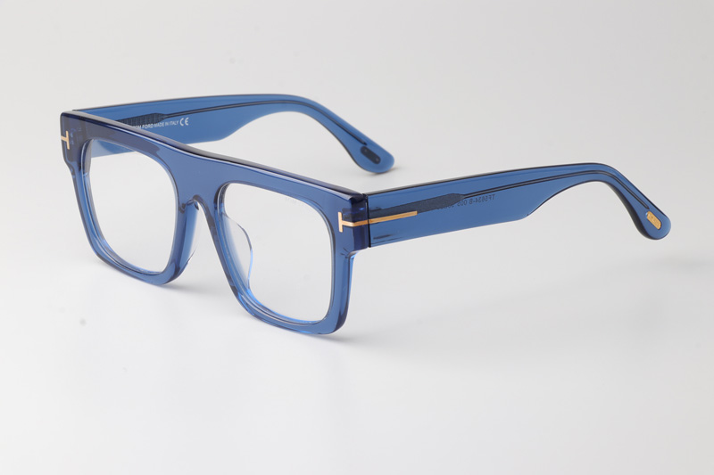 TF5634-B Eyeglasses Transparent Blue