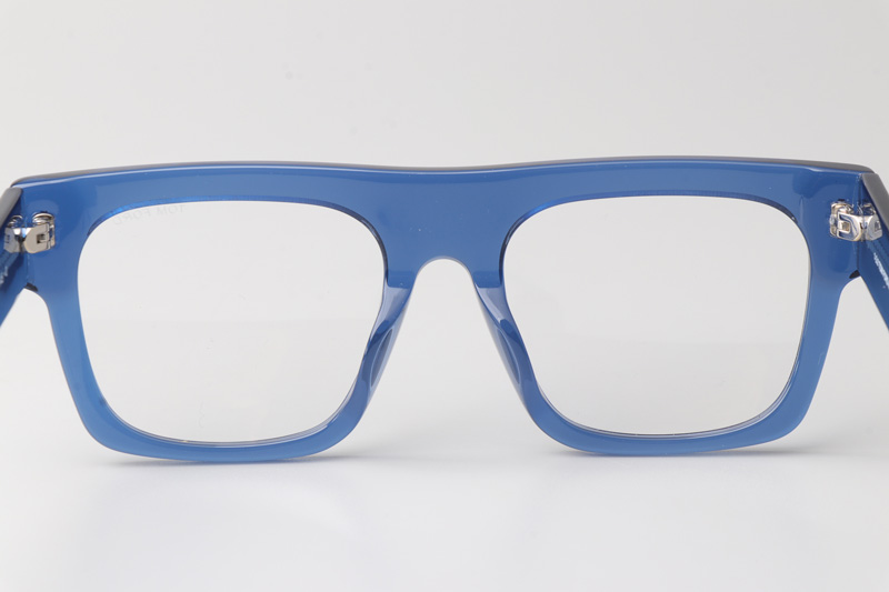 TF5634-B Eyeglasses Transparent Blue