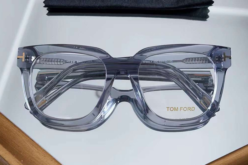 TF690F Eyeglasses Gray