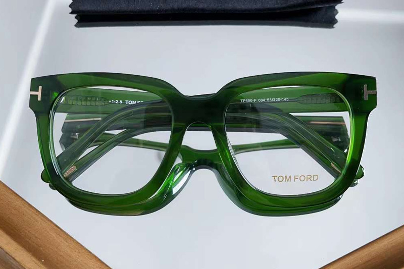 TF690F Eyeglasses Green