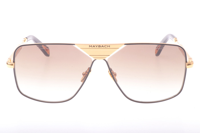 THE LINEART II Sunglasses In Gold Gradient Brown