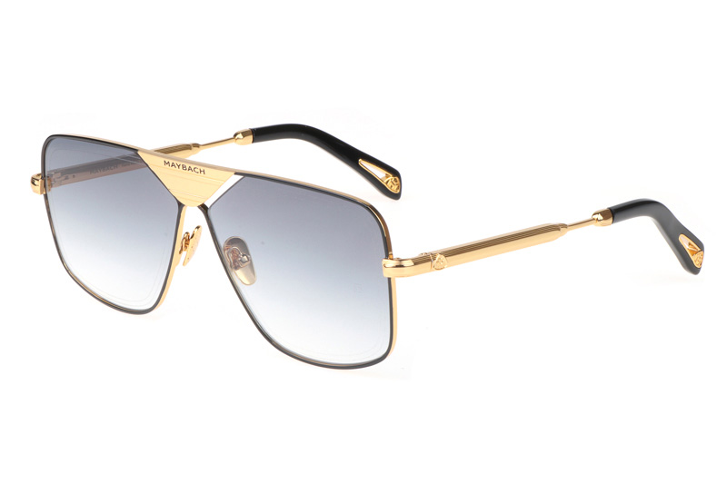 THE LINEART II Sunglasses In Gold Gradient Grey