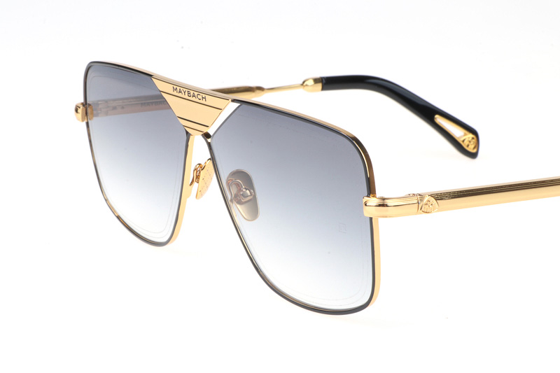 THE LINEART II Sunglasses In Gold Gradient Grey