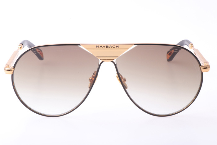 THE LINEART Sunglasses In Gold Brown